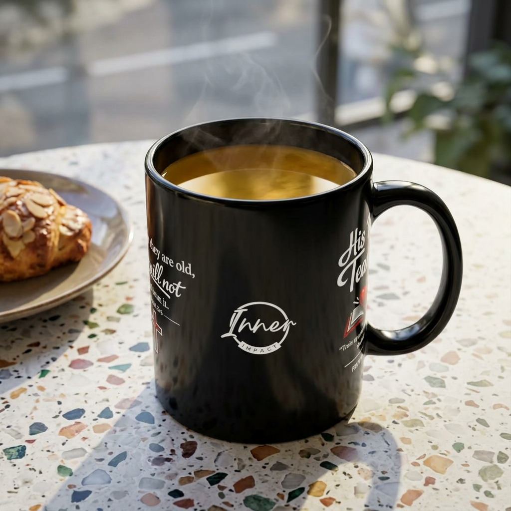 His First Teacher Mug | Proverbs 22:6