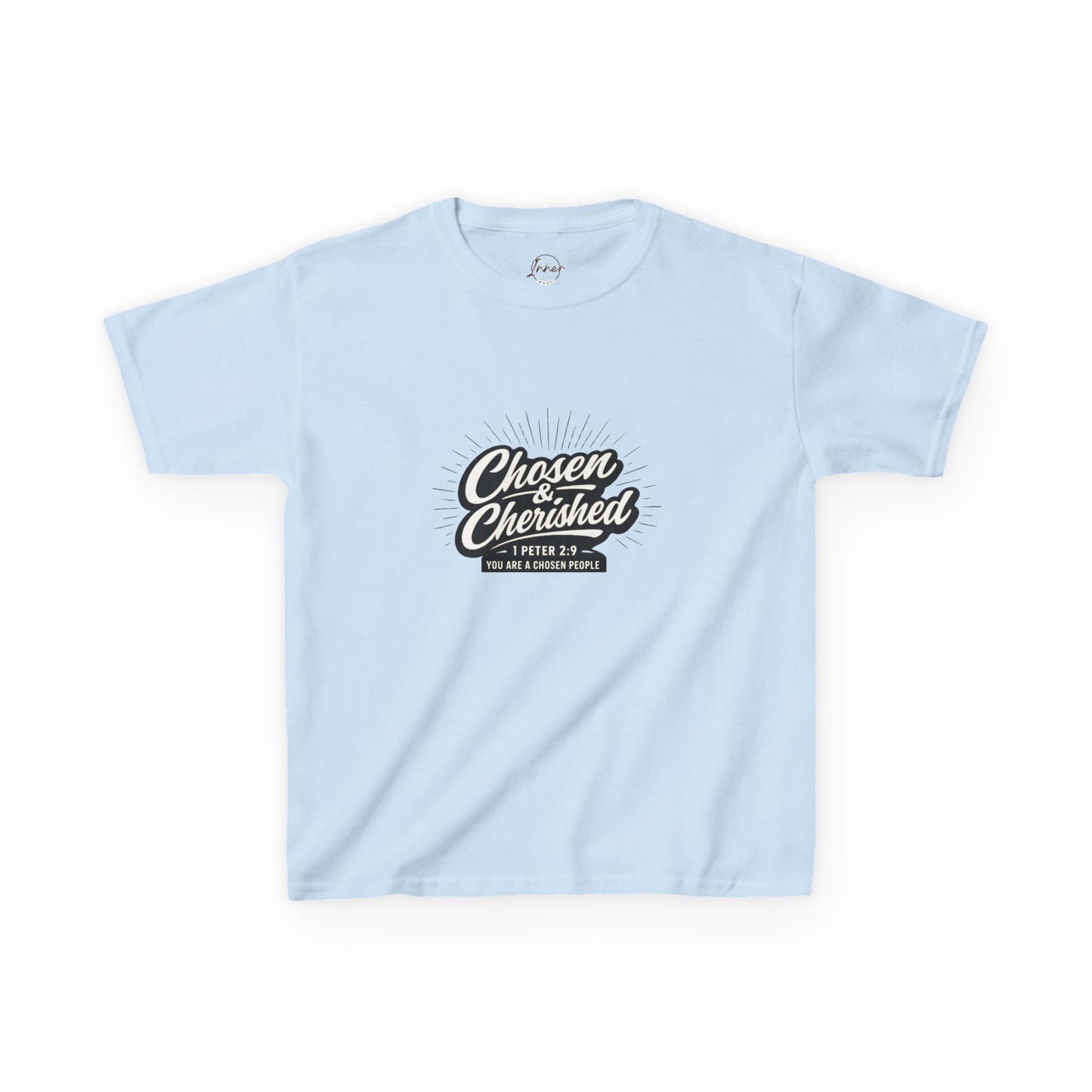 Chosen & Cherished kids tee | 1 Peter 2:9