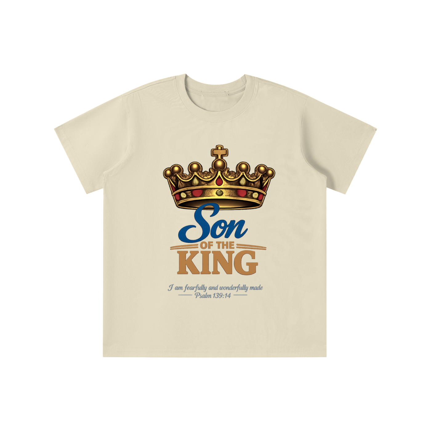 Son of the King Kids Tee-Psalm 139:14