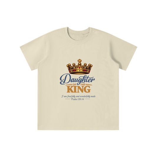 Daughter of the King Kids Tee-Psalm 139:14