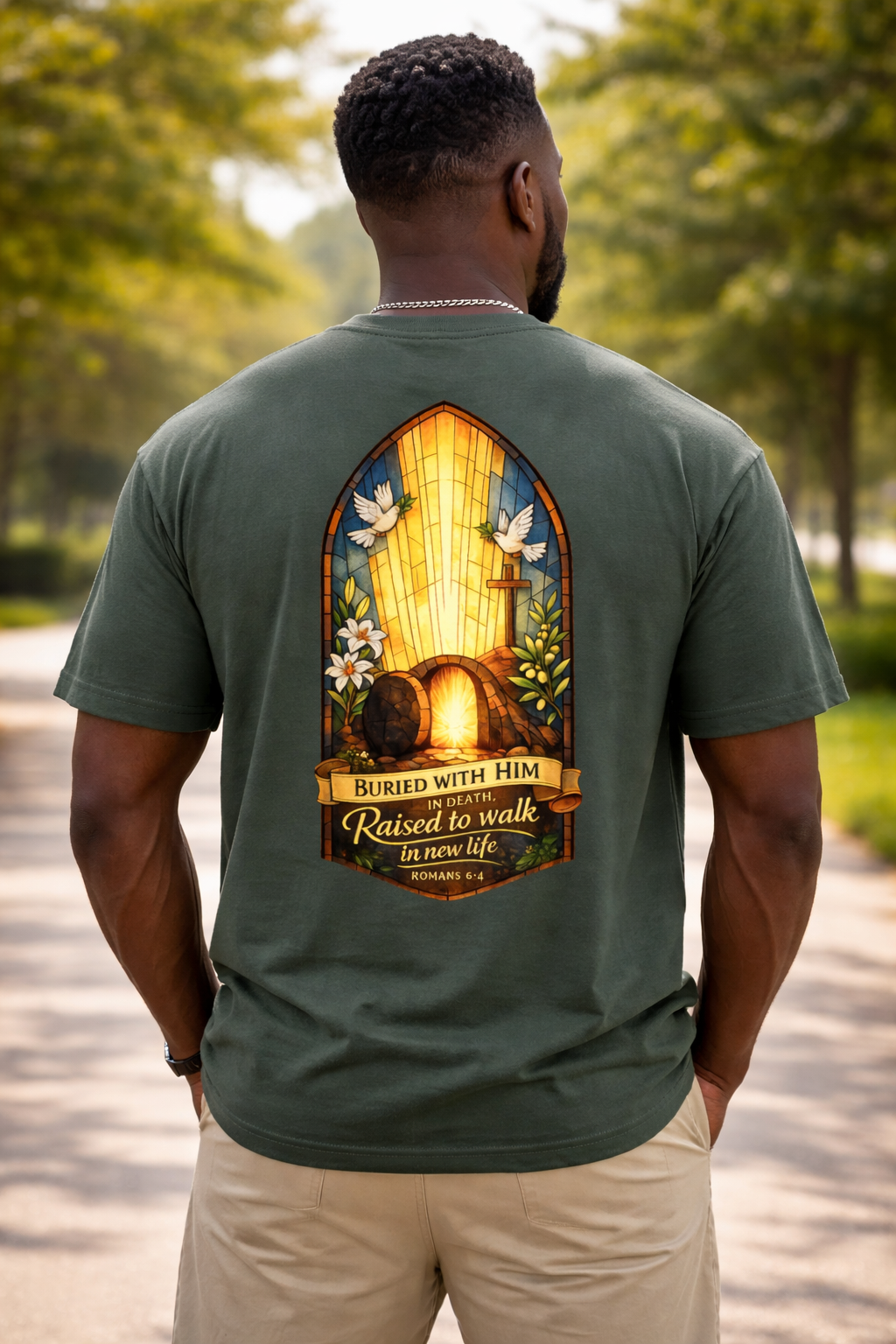 Risen With Him – Resurrection Sunday Tee