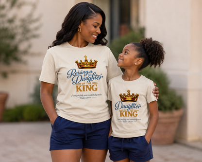 Raising a Daughter of the King Tee-Psalm 139:14