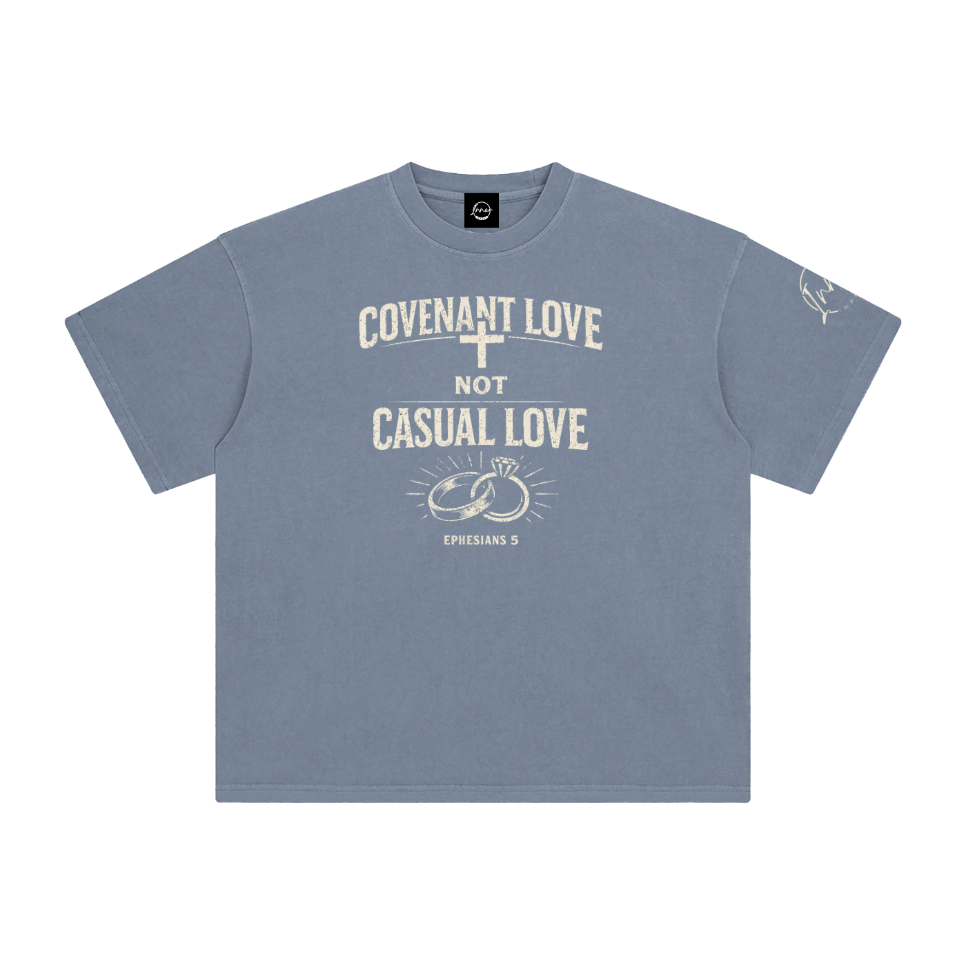 COVENANT LOVE, NOT CASUAL LOVE – Ephesians 5 Enzyme Washed T-Shirt