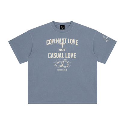 COVENANT LOVE, NOT CASUAL LOVE – Ephesians 5 Enzyme Washed T-Shirt