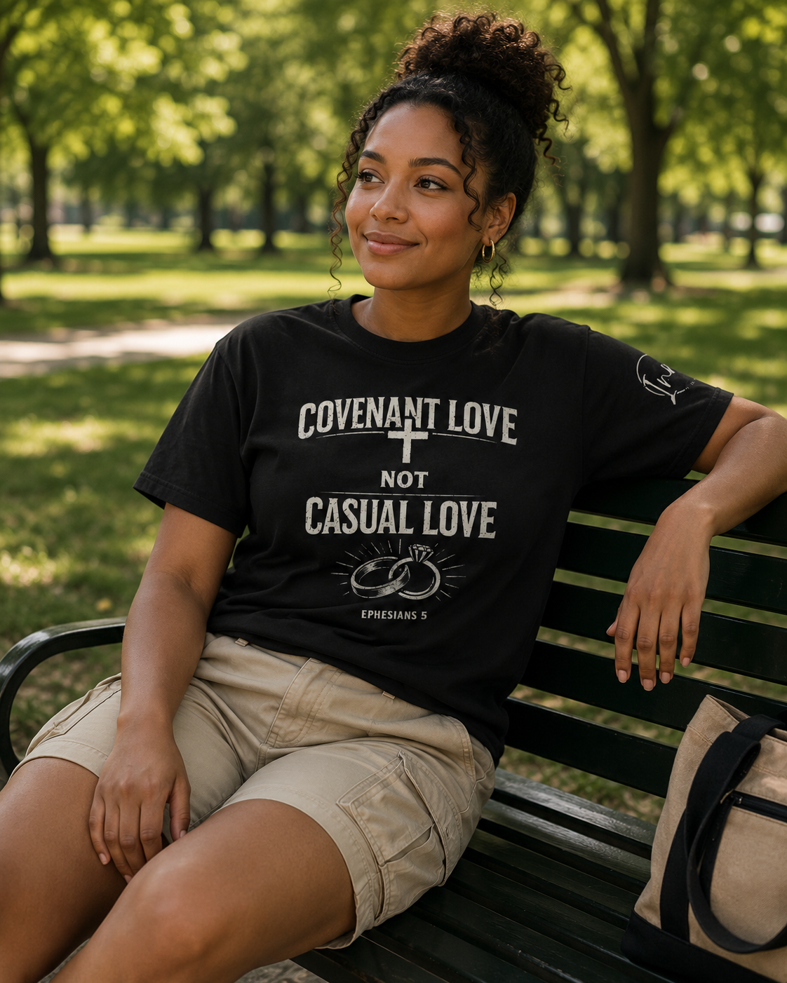 COVENANT LOVE, NOT CASUAL LOVE – Ephesians 5 Enzyme Washed T-Shirt